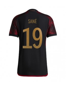 Deutschland Leroy Sane #19 Auswärtstrikot WM 2022 Kurzarm